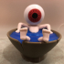 eyeball Father in a teacup print image