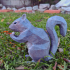 Low Poly Squirrel image