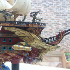 Picture of print of Airship print & paint competition
