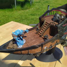 Picture of print of Airship print & paint competition