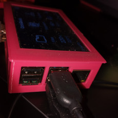 Picture of print of Raspberry Pi 4B housing for Miuzei 800x480 4" Touchscreen for CR-6 SE