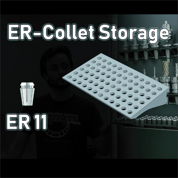 DIN-Rail Storage | ER11 Collets