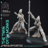 Ladies of the Table Top Pack #1 - 9 Models - PRE SUPPORTED - D&D 32mm scale image