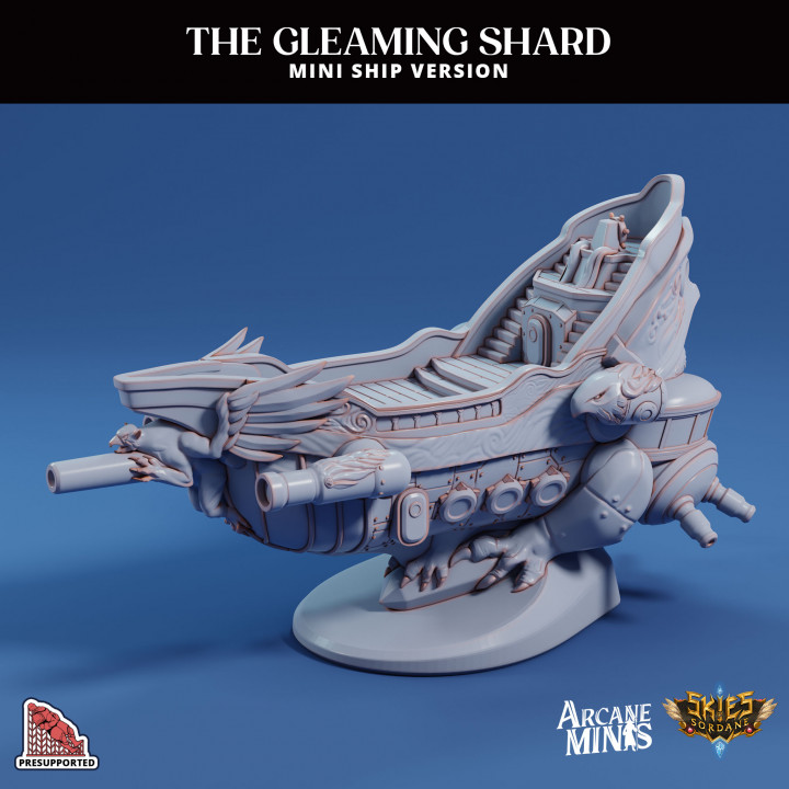The Gleaming Shard - Mini Ship's Cover