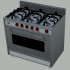 Realist Stove with oven image