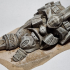 Dark Realms Dwarves - Ruined Statue Head print image
