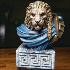 Picture of print of Kyros, Lionman Warpriest