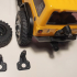 Spare wheel bracket for Axial SCX24 Jeep Wrangler image