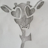 Giraffe Stencil image