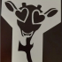 Giraffe Stencil image
