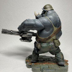 Picture of print of MAD RHINO 2