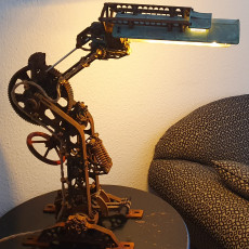 Picture of print of Steampunk Style Lamp