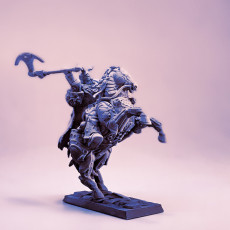 Picture of print of Asgardian Mounted Captain