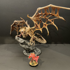 Picture of print of Undead Dragon Climbing