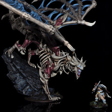 Picture of print of Undead Dragon Mounted