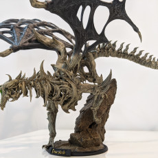 Picture of print of Undead Dragon Mounted