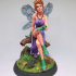 Pixie Soul of the Forest 75mm pre-supported print image