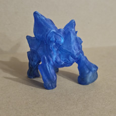 Picture of print of Ice Golem - Tabletop Miniature (Pre-Supported)