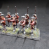 7 years war Russian infantry image
