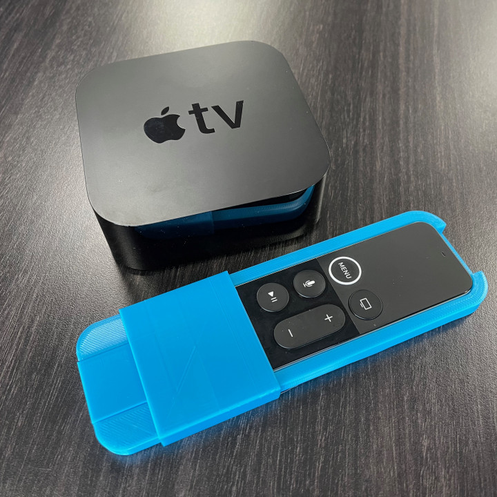 3D Printable Holder for Apple TV remote Philippe Barreaud