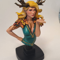 Picture of print of Dryad bust