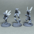 Forest Mephits 3 miniatures set pre-supported image