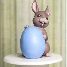 Picture of print of Easter bunny