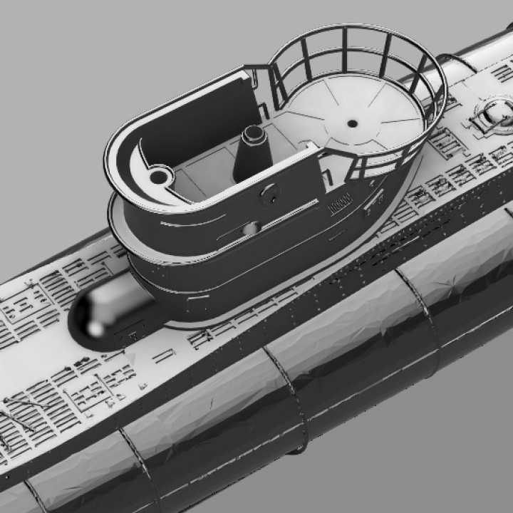 Das Boot - RC U-boot type VII C hull 1:48