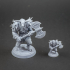 MINOTAUR WITH AXE 32MM AND 75MM PRE-SUPPORTED image
