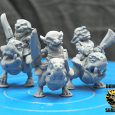 Picture of print of Goblin Hound Riders (pre supported)