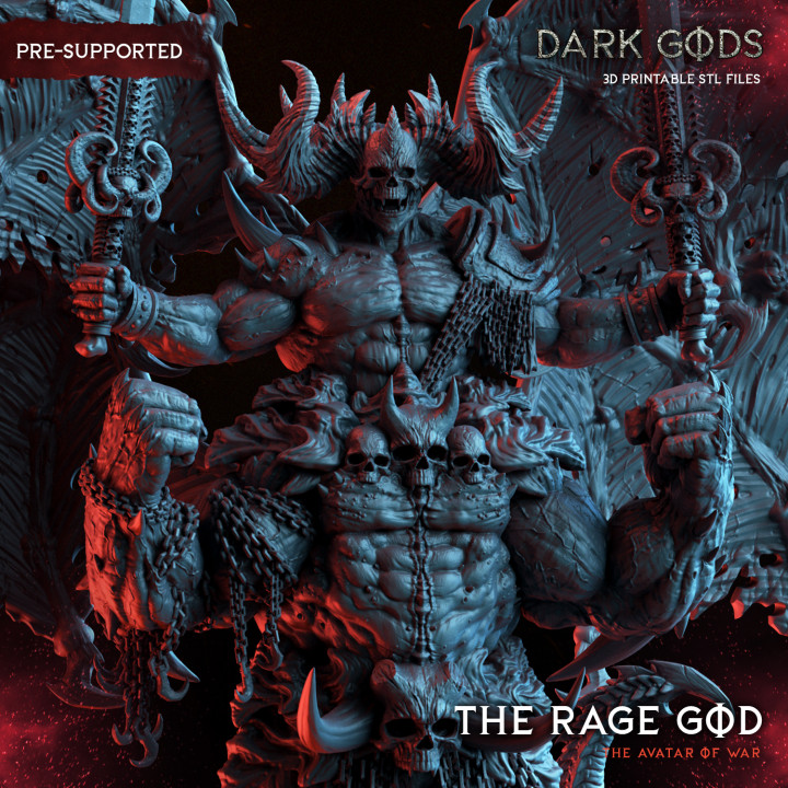 The Rage God - Dark Gods's Cover