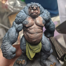 Picture of print of Stone Troll (pre-supported)