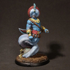 Picture of print of Kadir the Free Genie - Presupported