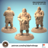 Innkeeper 32mm and 75mm scale pre-supported image