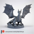 The Ancient Dragon 32mm and 75mm scale pre-supported image