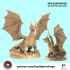 The Ancient Dragon 32mm and 75mm scale pre-supported image
