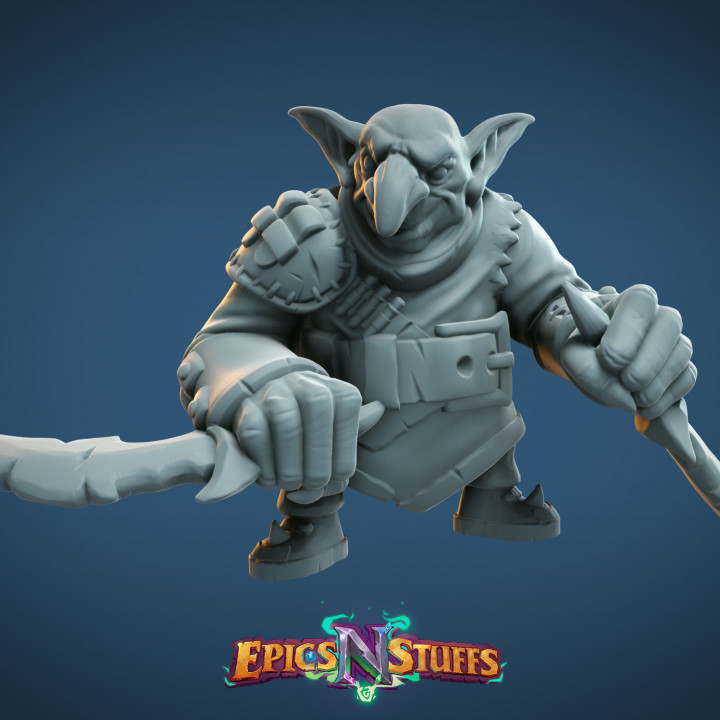 $2.99Goblin Rogue Variant Miniature - pre-supported