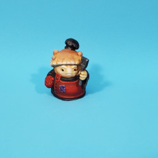 Picture of print of Shroomie Chef Miniature - pre-supported