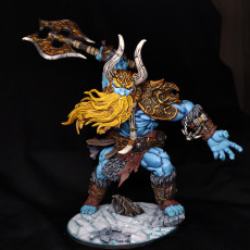 Picture of print of Hulgfnir - Frost Jotunn Champion