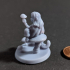Female Halfling Druid - Tabletop Miniature - DnD image