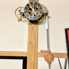 Picture of print of Large Easy Build Clock with 21 Day Runtime