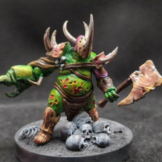 Picture of print of Atlas - Nurgle Lord - 32mm - DnD