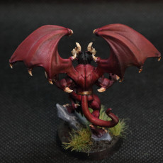 Picture of print of Dhamai - demon Sukubus - 32mm - DnD