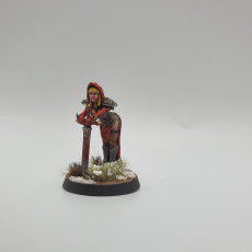 Picture of print of Silencia - Female Paladin - 32mm - DnD