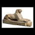 Sandstone Sphinx Statue image