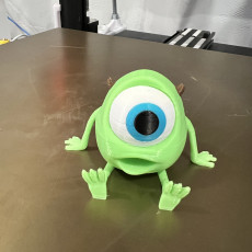 Picture of print of Mike Wazowski Multicolour Remix