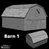 Grange / Barn - Epic History Battle of American Civil War -15mm scale image