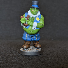 Picture of print of The Bard ogre