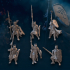 6x Old High Human Spearman | High Humans | Davale Games | Fantasy image