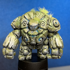 Picture of print of Stone Golem - Construct - PRESUPPORTED - D&D 32mm